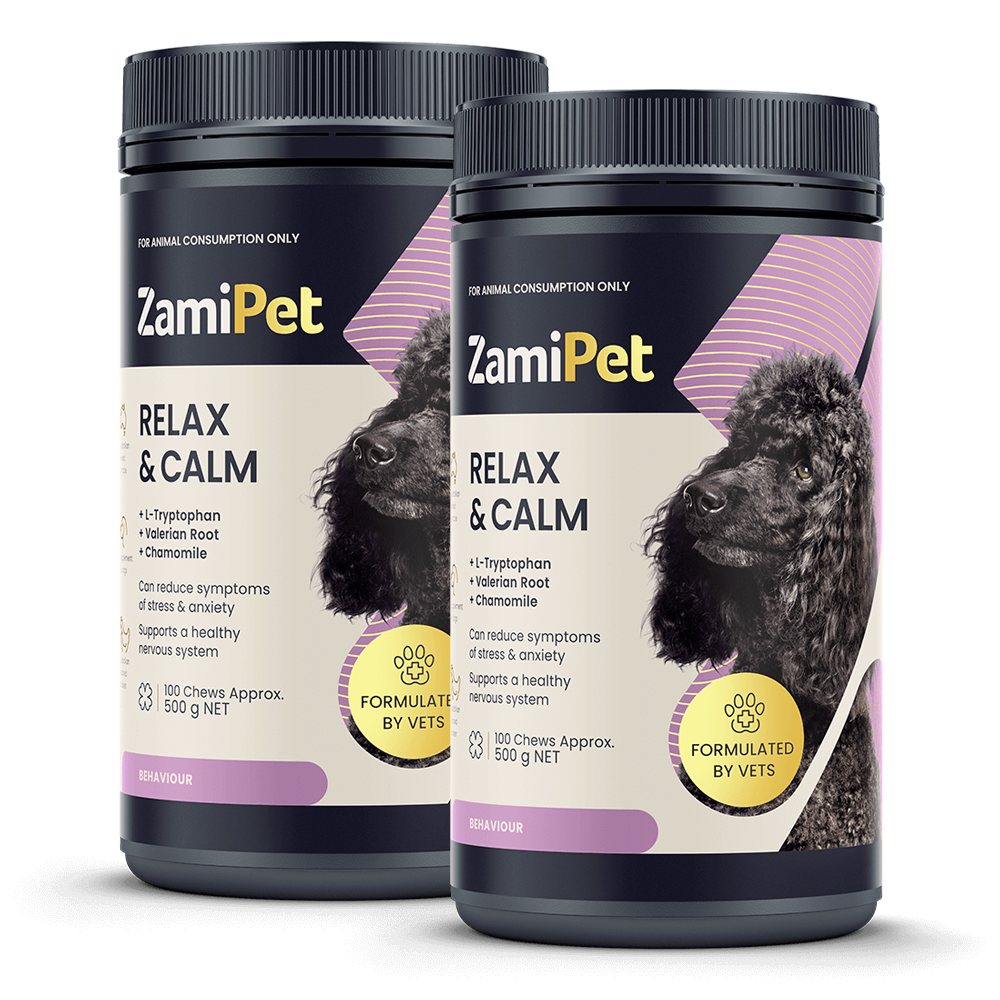 ZamiPet Relax and Calm 500g Dog Supplement Double Pack