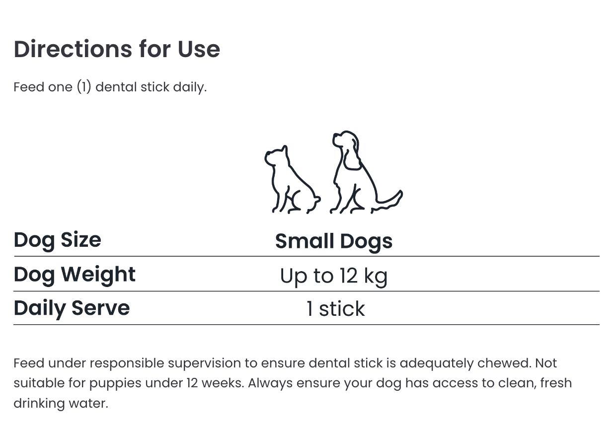 ZamiPet Dental Sticks Joints - Small Dogs
