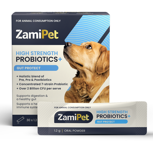 ZamiPet High Strength Probiotics+ Gut Protect
