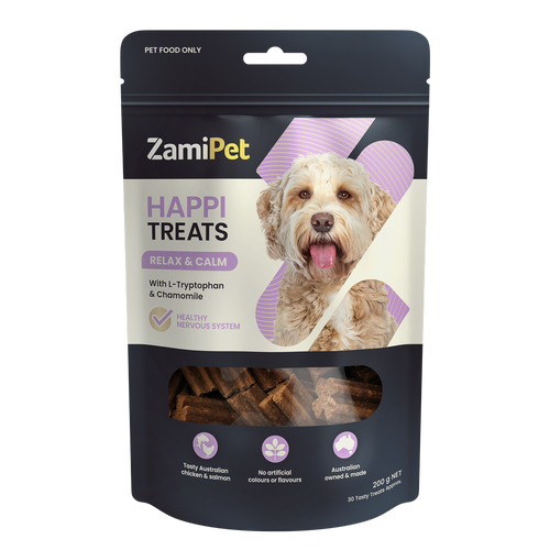 Calming Treats for Dogs ZamiPet HappiTreats Relax Calm