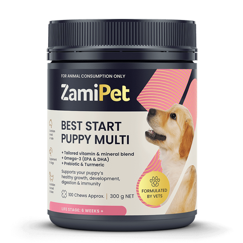 ZamiPet Best Start Puppy Multi Vitamin Buy Direct at Zamipet