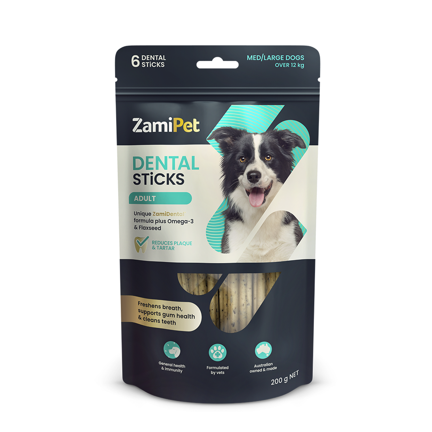 ZamiPet Dental Sticks Adult - Med / Large Dogs