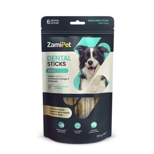 ZamiPet Dental Sticks Adult - Med / Large Dogs