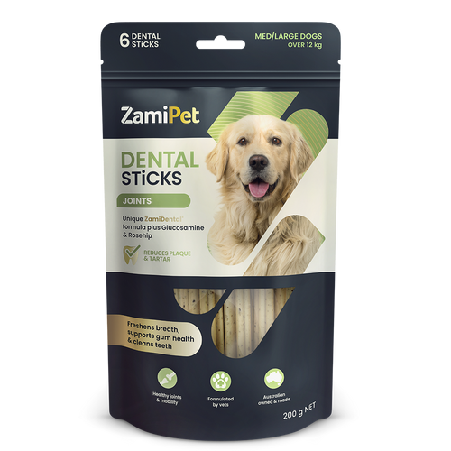 ZamiPet Dental Sticks Joints Mega Pack for Med/Large Dogs