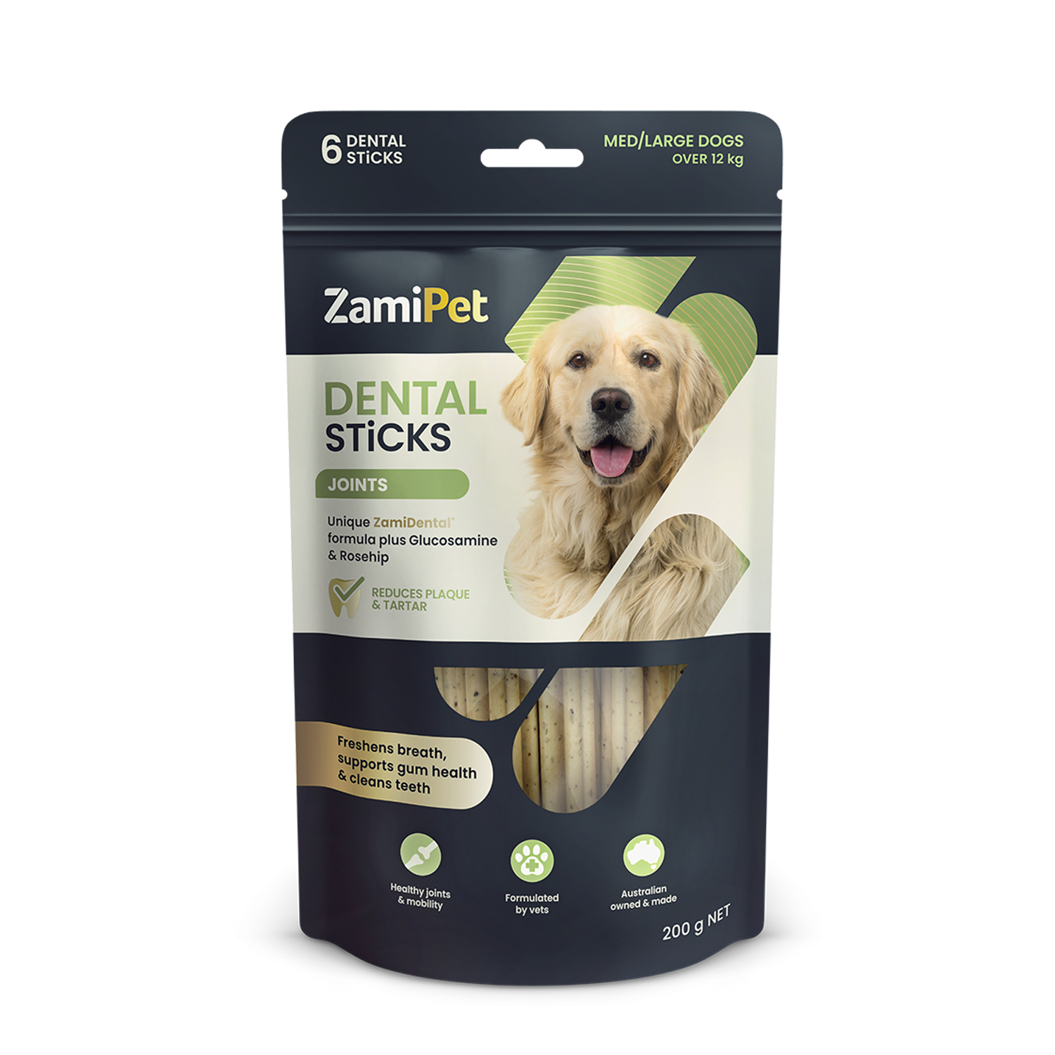 ZamiPet Dental Sticks Joints - Med/Large Dogs