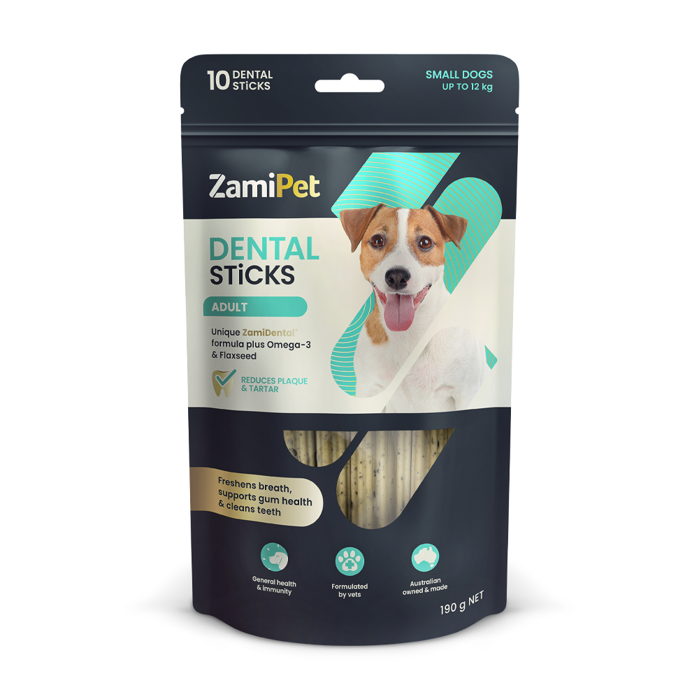 ZamiPet Dental Sticks Mega Pack for Adult Small Dogs