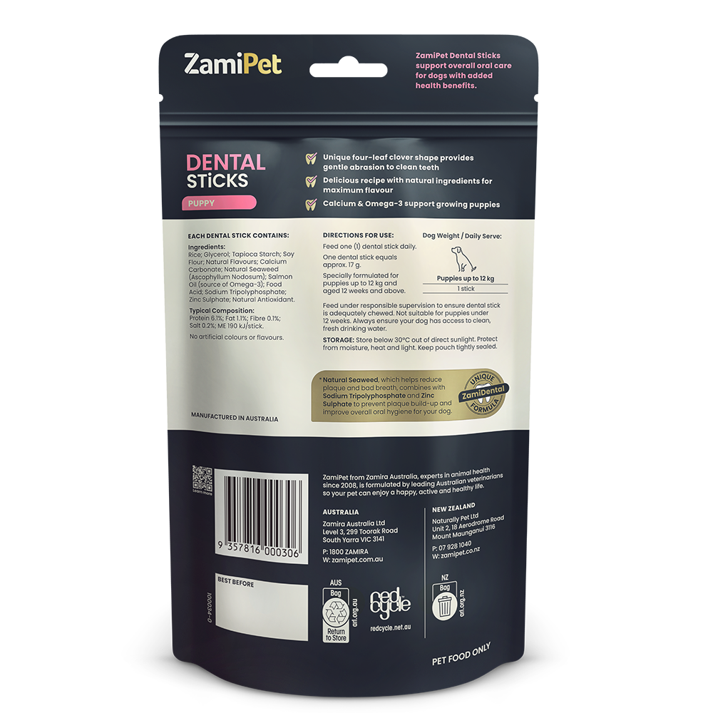 ZamiPet Dental Sticks Puppy for Dogs