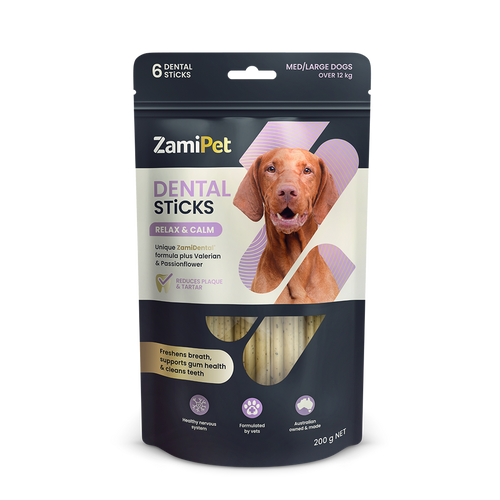 ZamiPet Dental Sticks Relax & Calm - Med/Large Dogs