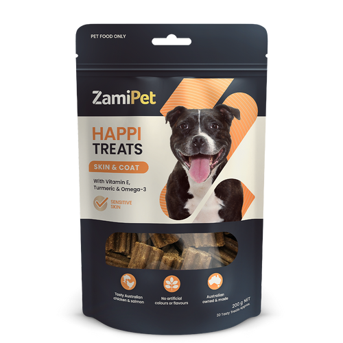 ZamiPet Skin, Coat & Nails Premium Dog Food Supplements