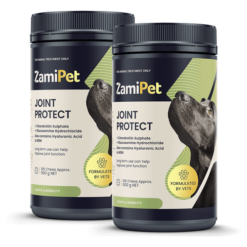 ZamiPet Joint Protect 500g Dog Supplement Double Pack