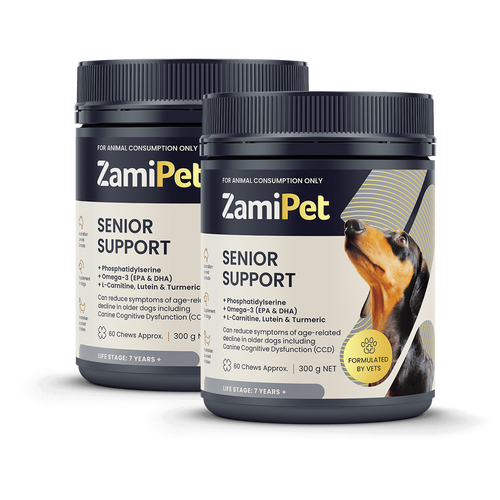 ZamiPet Senior Support 300g Dog Supplement Double Pack