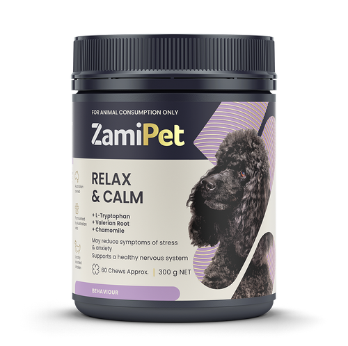 ZamiPet Relax & Calm Dog Food Supplements