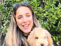 Video review of ZamiPet Best Start Puppy Multi for puppies. Pet owner Emily talks about how much her pet Bichoodle Ava love the product and how much they've helped her healthy development. 